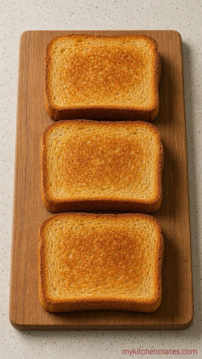 Step 1: Toast the Bread Slices