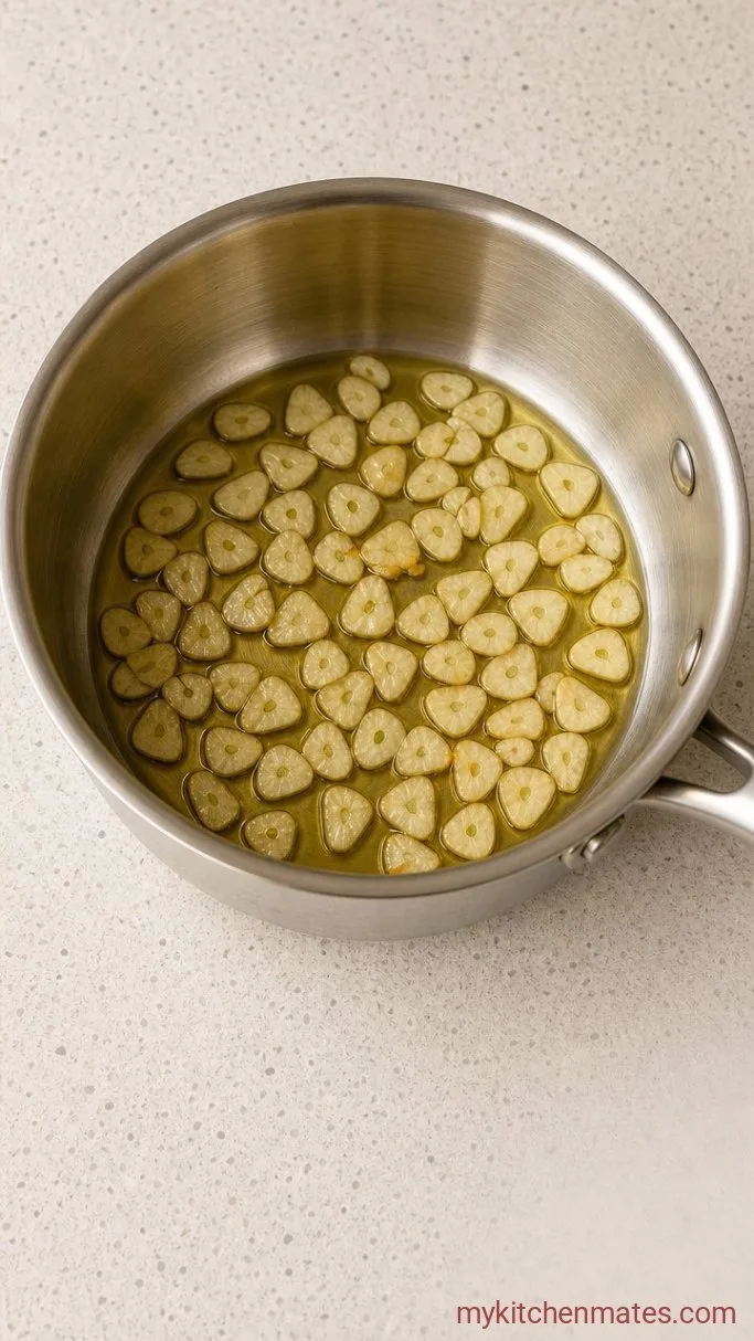 Step 1: Toast the Garlic