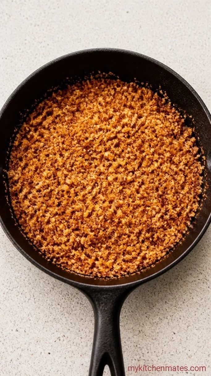 Crispy Baked Chicken Tenders (Ready in About 30 Minutes) Step 1: Toast the Panko