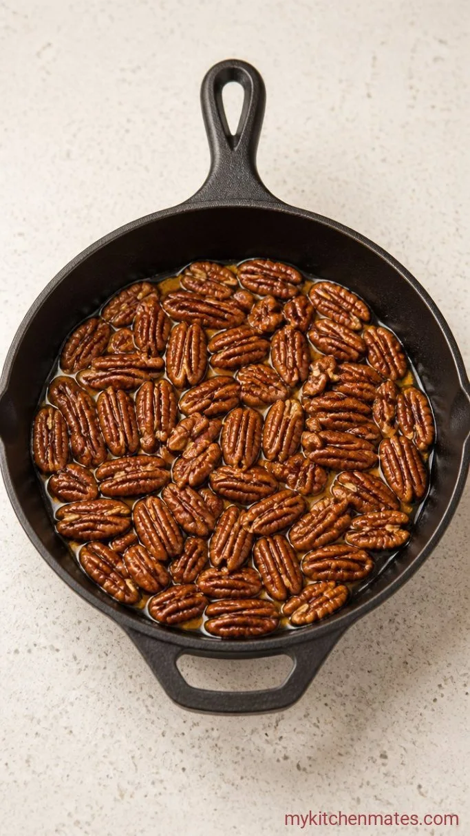 Pecan Pie Filling from the Stovetop (No Oven Needed) Step 1: Toast the Pecans in Butter