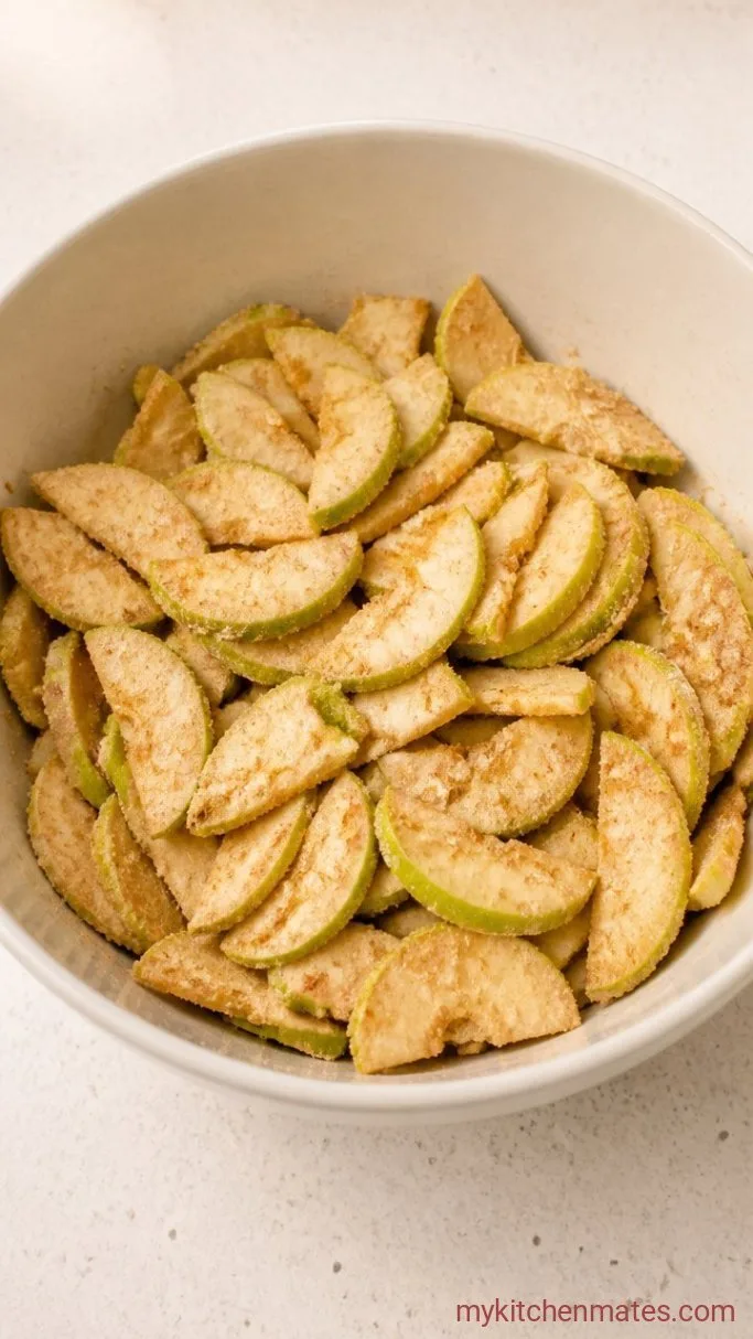 Flaky Puff Pastry Apple Pie (No Homemade Dough) Step 1: Toss the Apples