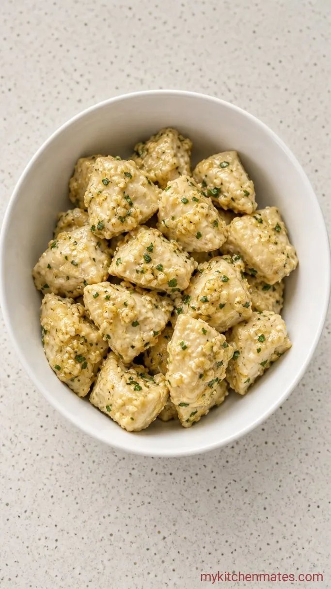 Step 1: Toss the Biscuits in Garlic Butter