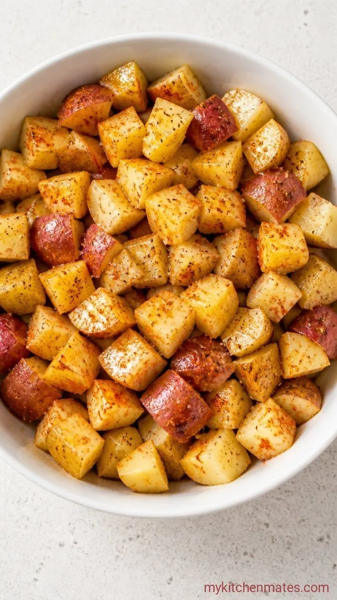 Step 1: Toss the Potatoes with Seasoning