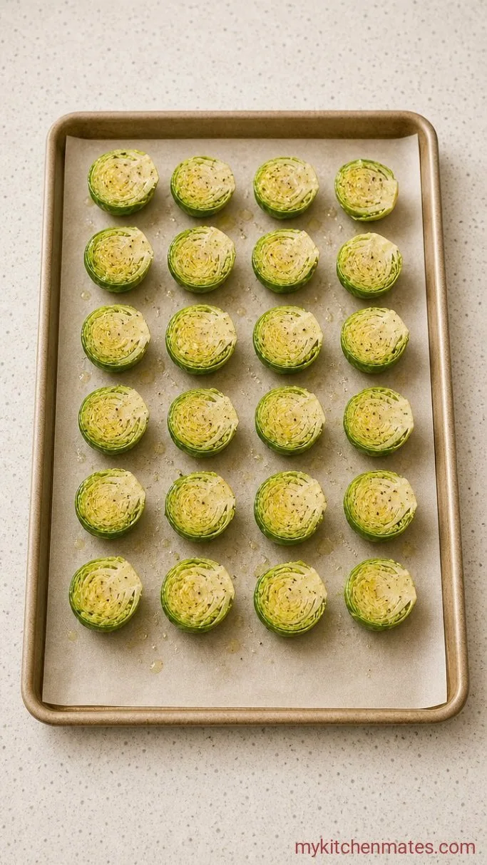 Step 1: Toss the Sprouts