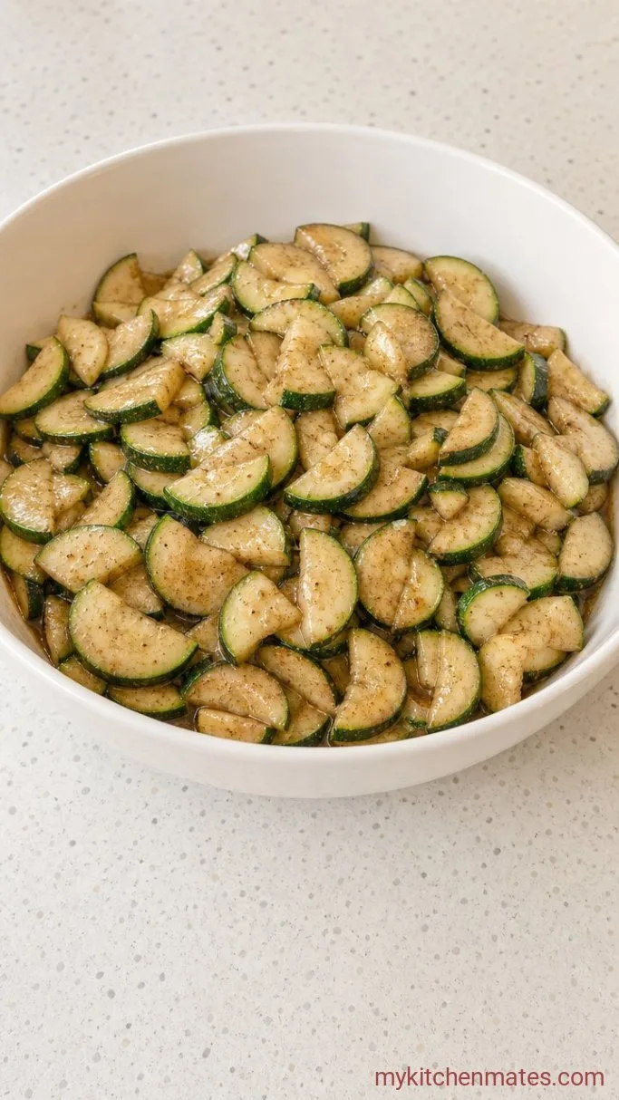 Zucchini Mock Apple Pie (No One Guesses It’s Zucchini) Step 1: Toss the Zucchini Filling