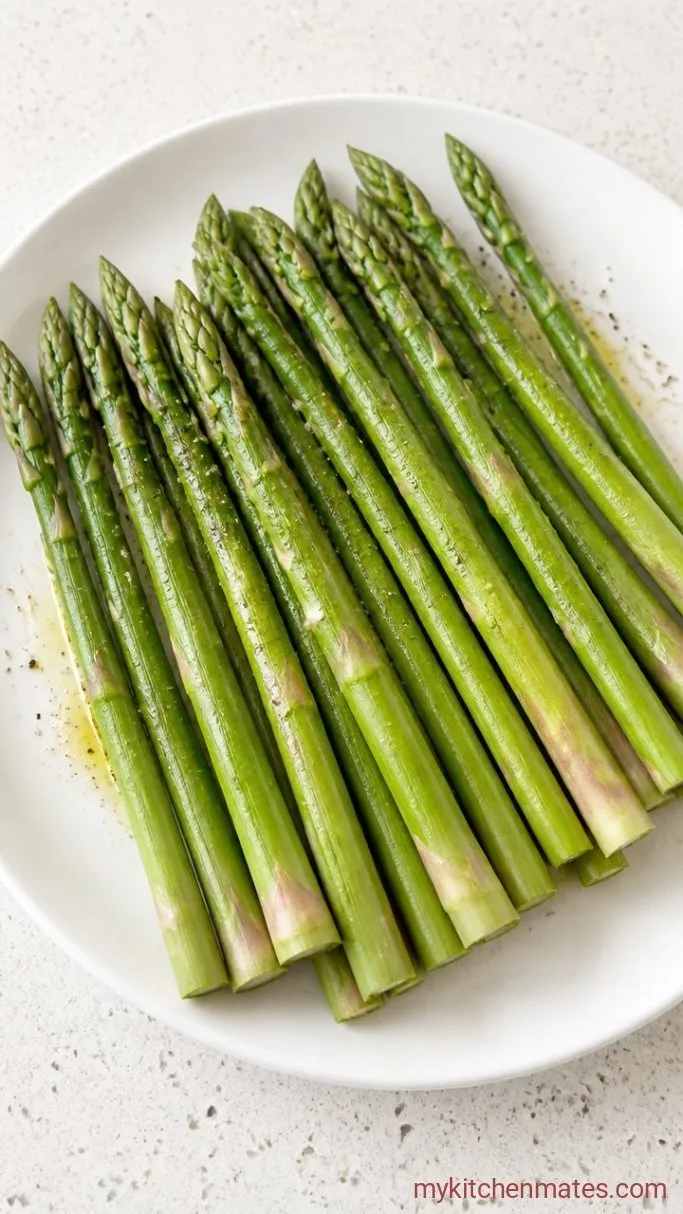 Step 1: Trim and Season the Asparagus