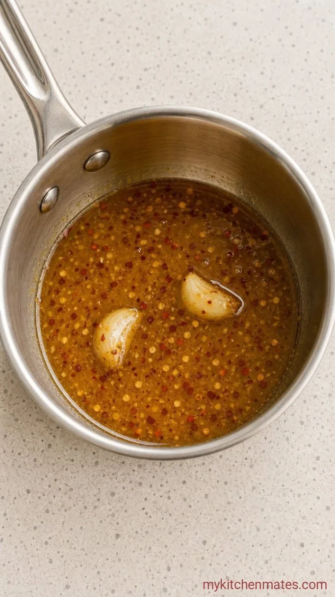 5-Minute Hot Honey Sauce Step 1: Warm the Honey Mixture