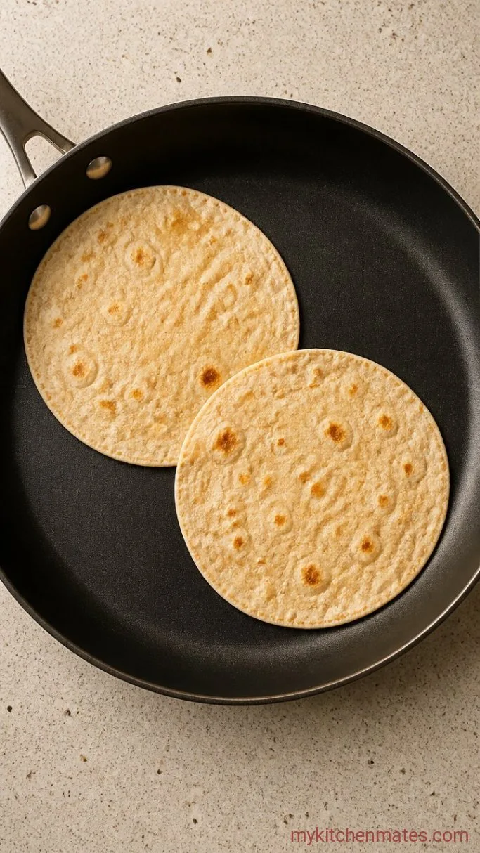 Step 1: Warm the Tortillas