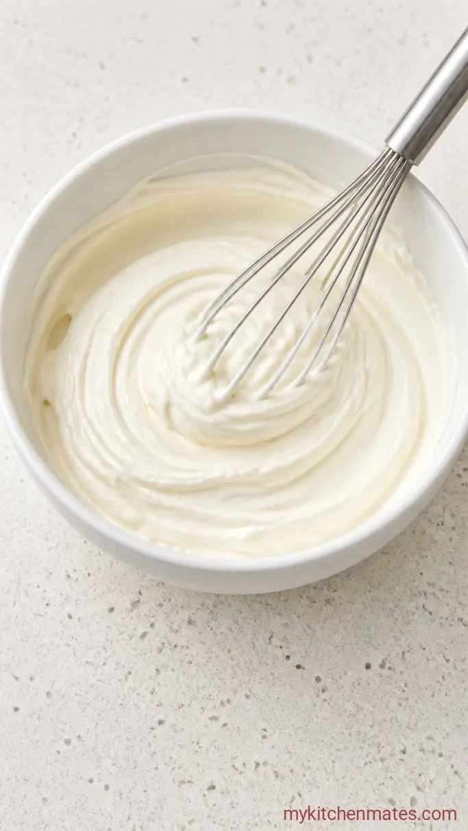 Step 1: Whip the Cream Cheese Foam