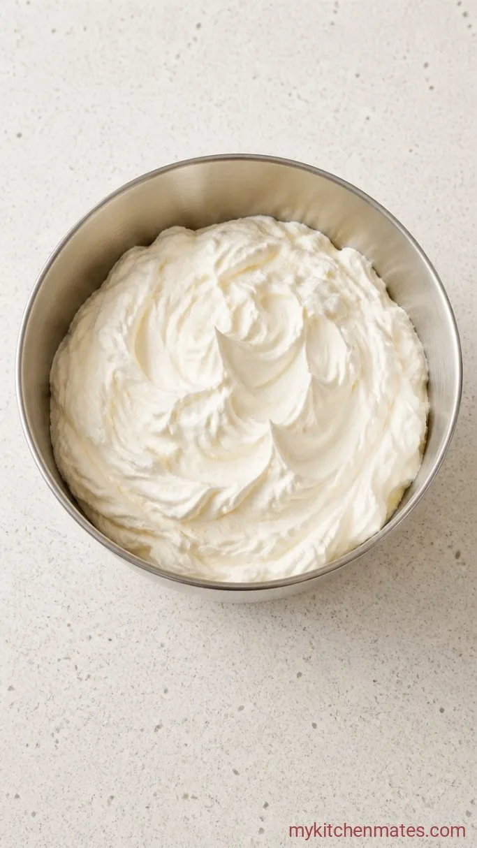 4-Ingredient Cookies and Cream Ice Cream (No-Churn) Step 1: Whip the Cream