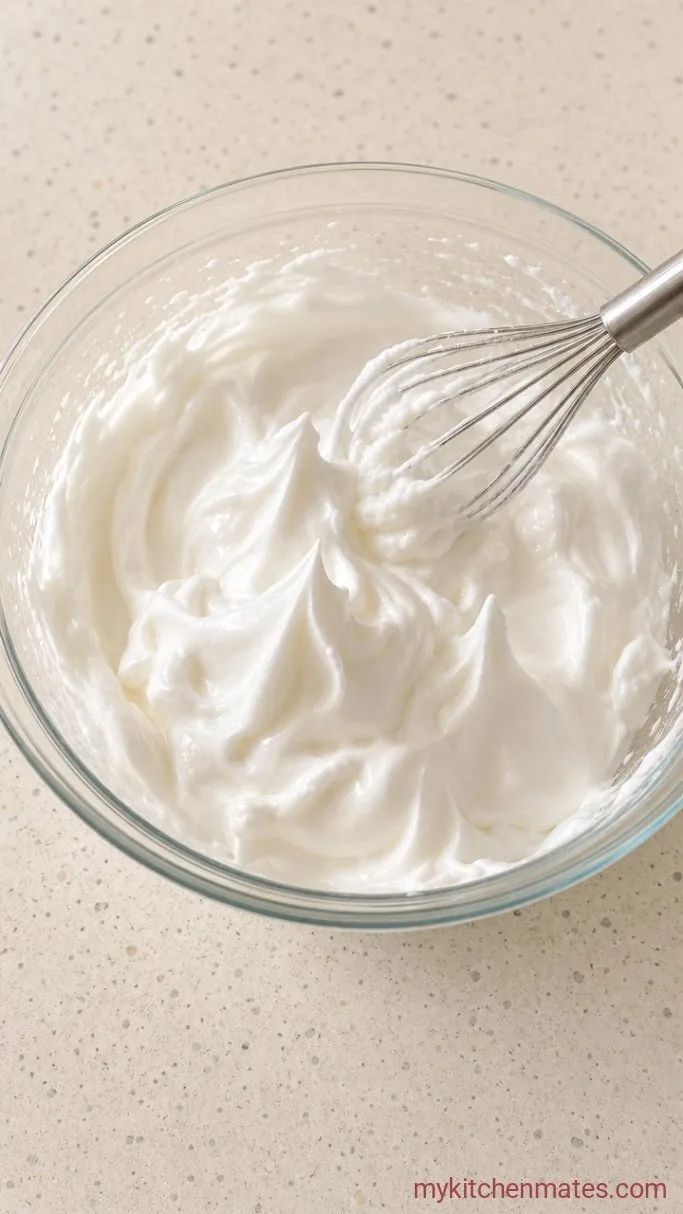 Light and Airy Chocolate Sponge Cake Step 1: Whip the Egg Whites