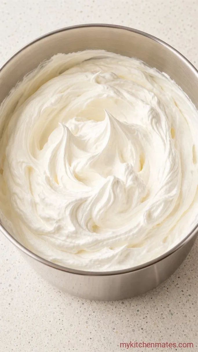 No-Churn Cheesecake Ice Cream Step 1: Whip the Heavy Cream