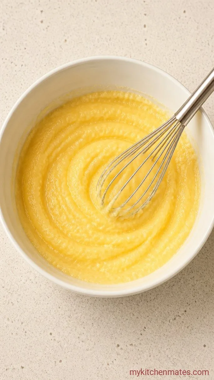 Moist Sour Cream Bundt Cake with Vanilla Glaze Step 1: Whisk the Butter and Sugar