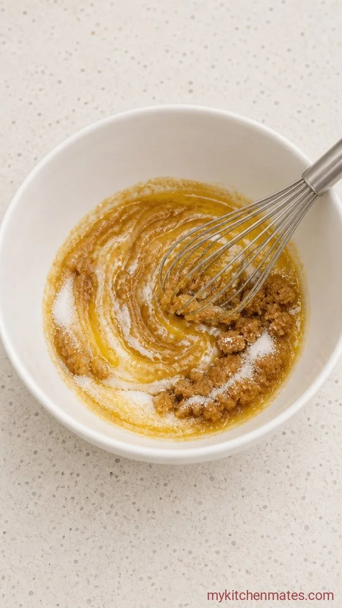 Step 1: Whisk the Butter and Sugars