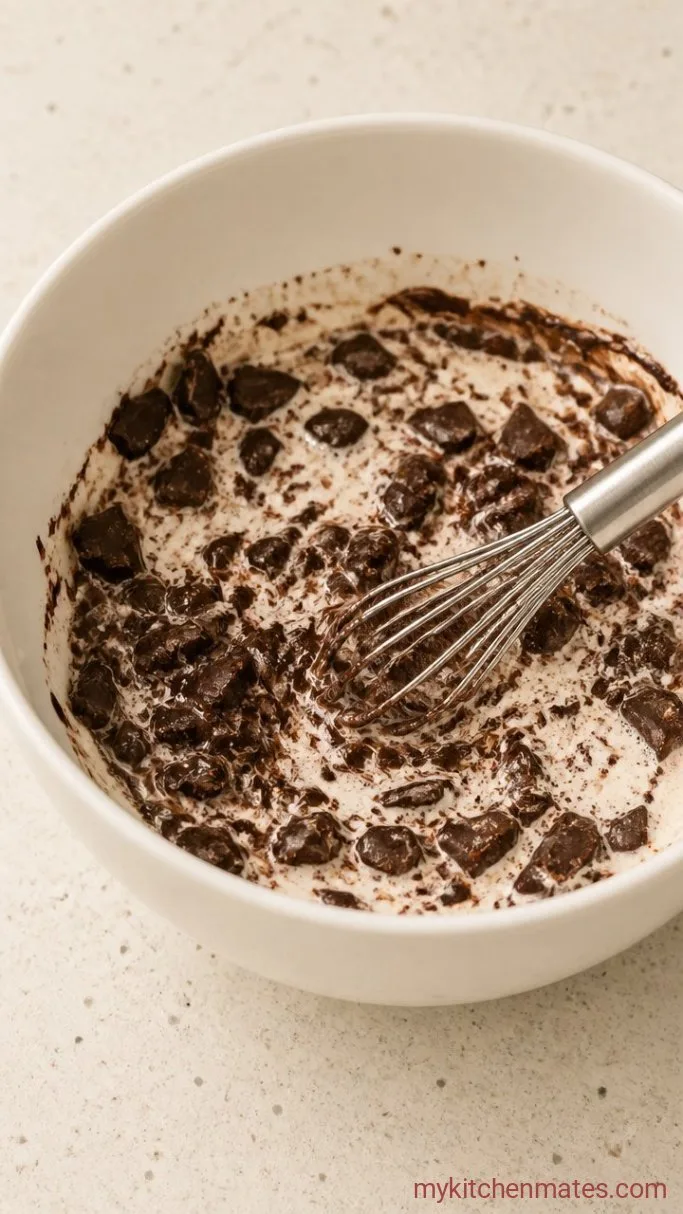 Step 1: Whisk the Chocolate Filling