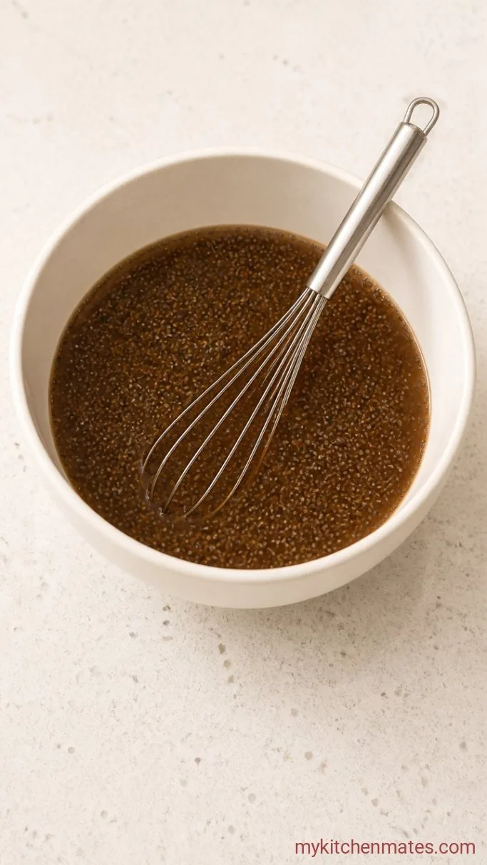 5-Ingredient Coffee Chia Seed Pudding Step 1: Whisk the Coffee Pudding