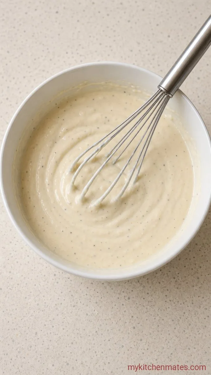 Step 1: Whisk the Creamy Sauce