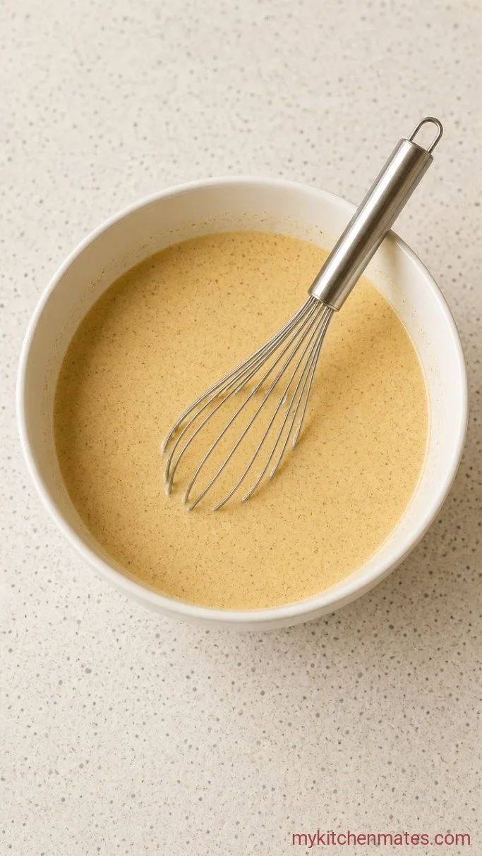 15-Minute Protein French Toast Step 1: Whisk the Custard