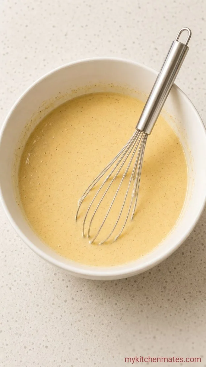 Quick Crispy Air Fryer French Toast Step 1: Whisk the Custard
