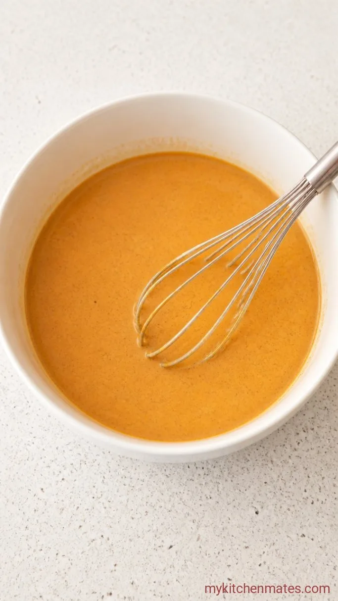 Overnight Pumpkin French Toast Casserole Step 1: Whisk the Custard