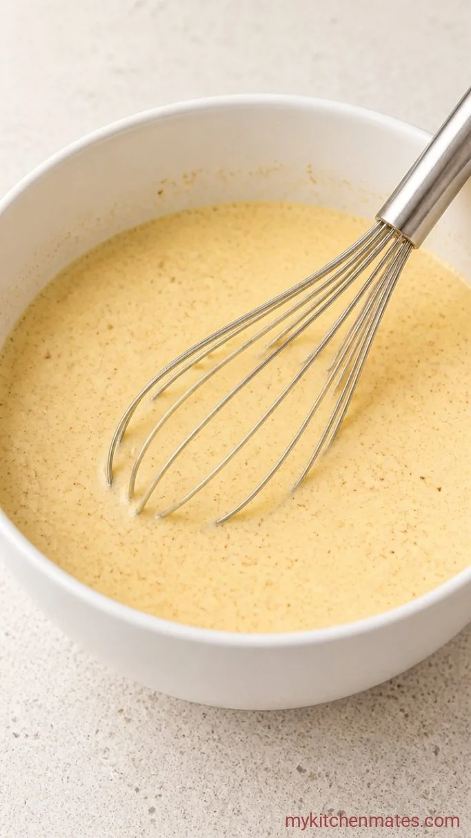 Step 1: Whisk the Custard