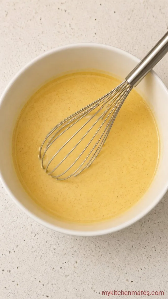 15-Minute Keto French Toast Step 1: Whisk the Custard
