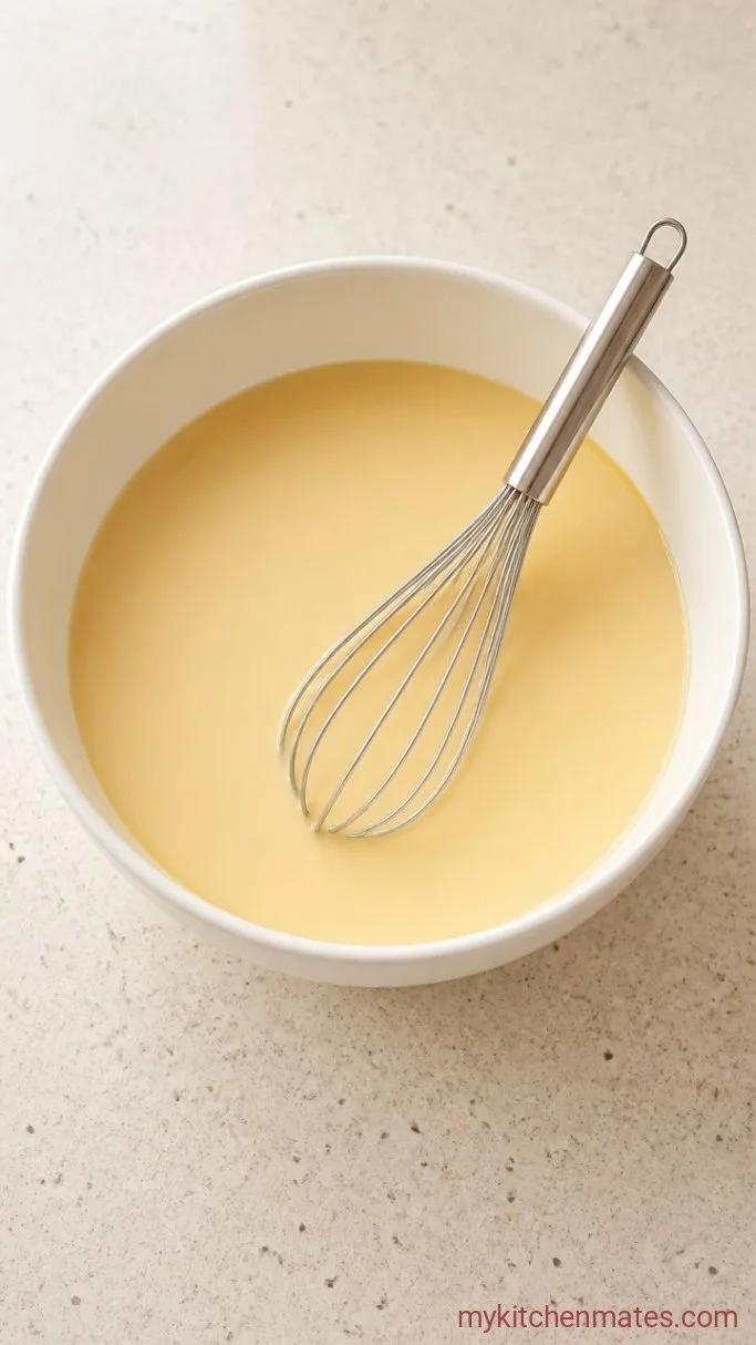 Step 1: Whisk the Custard