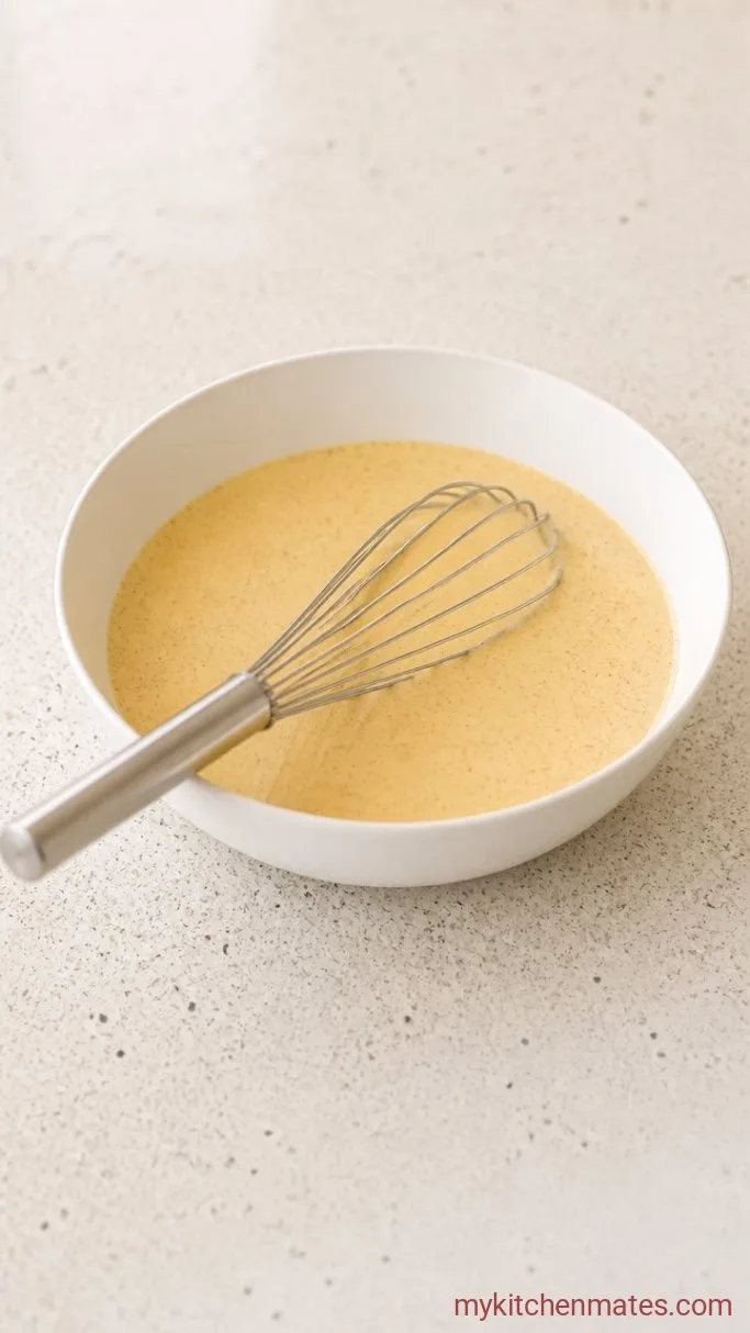 Step 1: Whisk the Custard