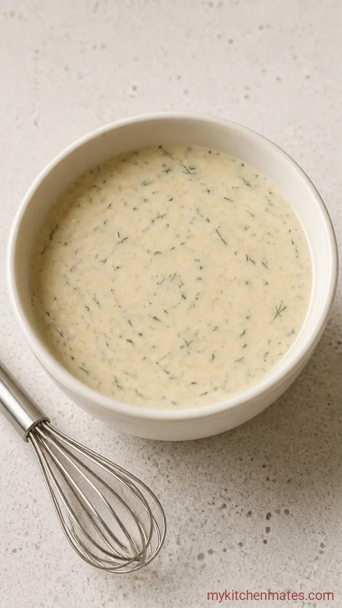 Step 1: Whisk the Dressing
