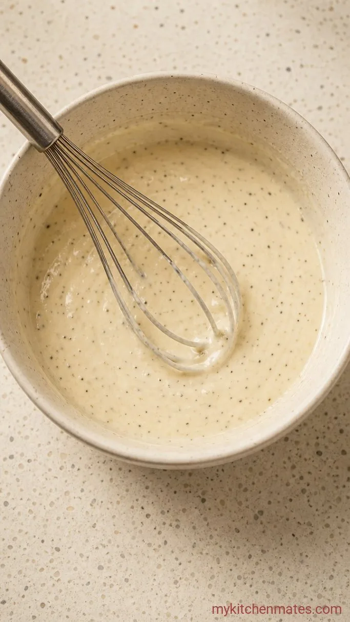 Step 1: Whisk the Dressing