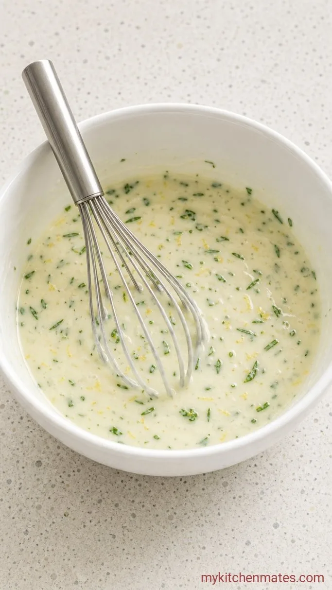 Step 1: Whisk the Dressing