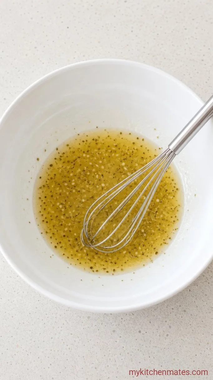 Step 1: Whisk the Dressing