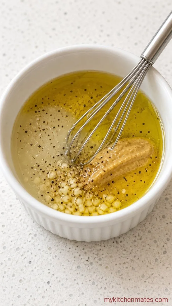 Step 1: Whisk the Dressing