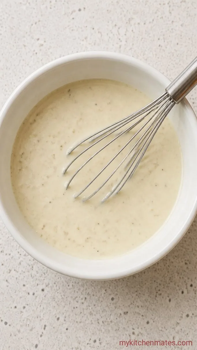 5-Minute Cucumber Mint Salad Step 1: Whisk the Dressing