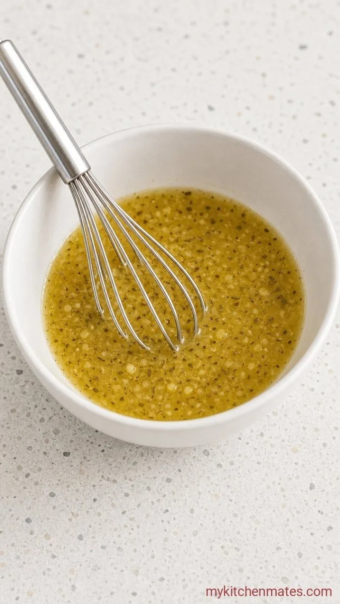 Step 1: Whisk the Dressing