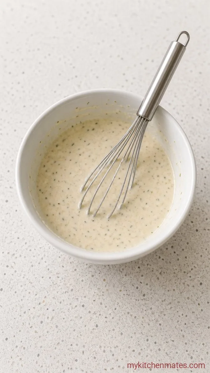 Step 1: Whisk the Dressing