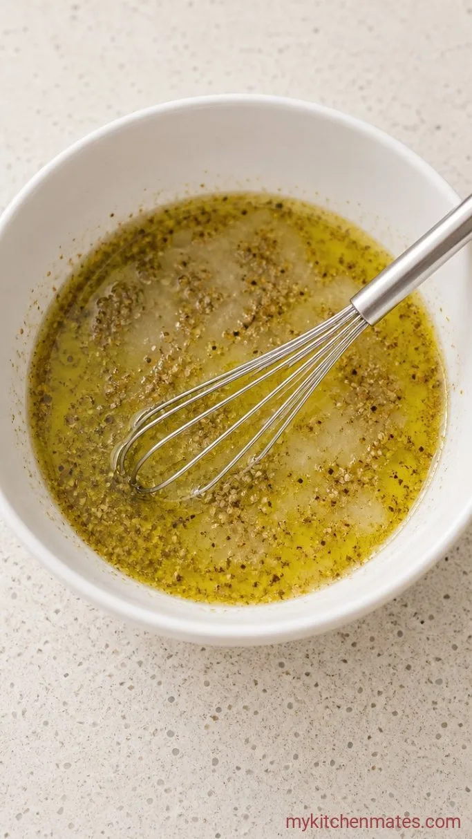 Step 1: Whisk the Dressing