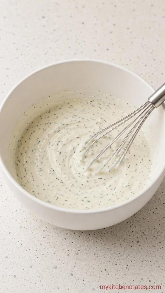Step 1: Whisk the Dressing