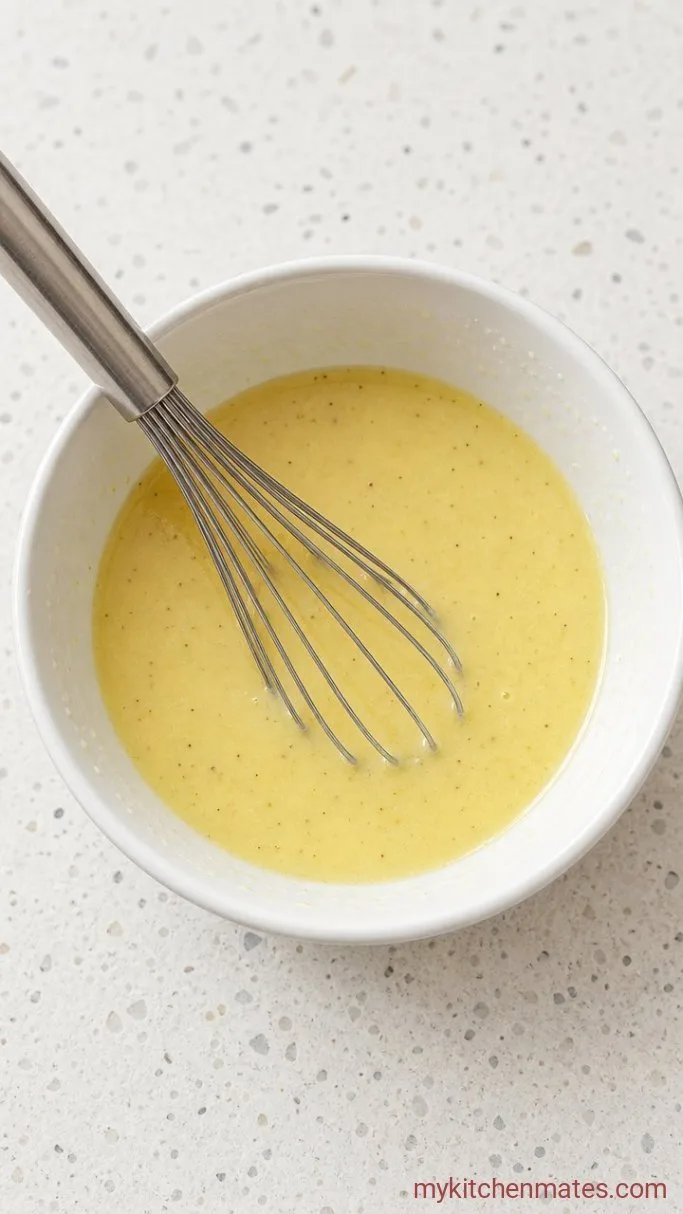 Step 1: Whisk the Dressing