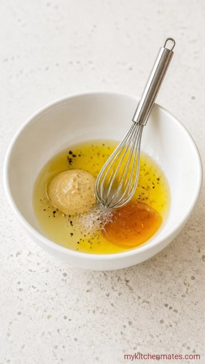 Step 1: Whisk the Dressing