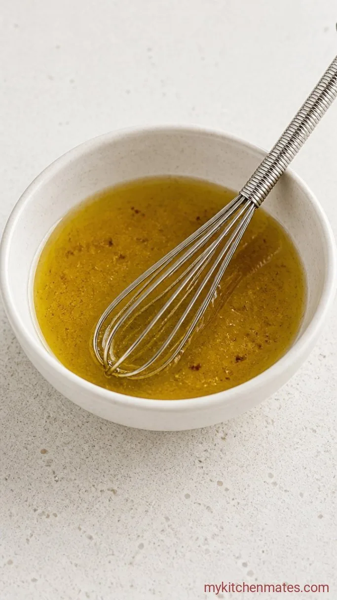 Step 1: Whisk the Dressing
