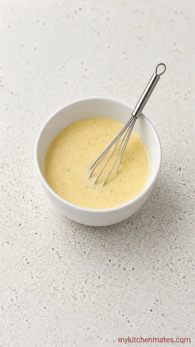 Step 1: Whisk the Dressing