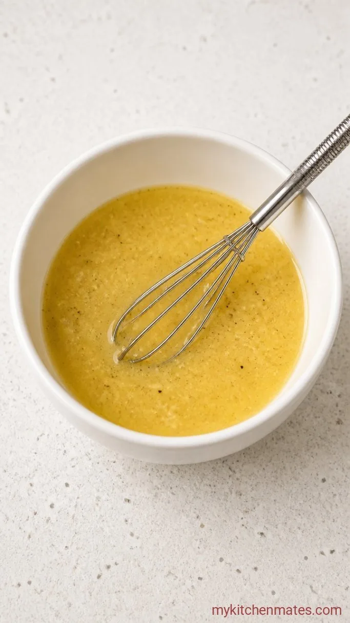Step 1: Whisk the Dressing