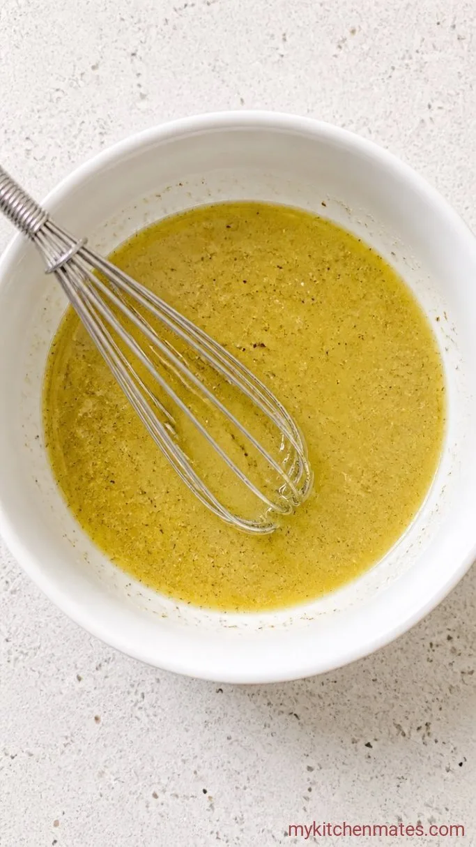 Step 1: Whisk the Dressing