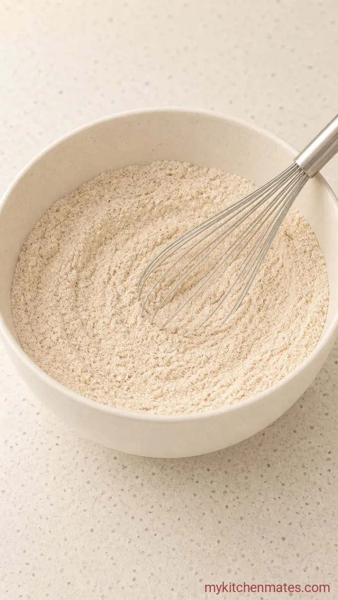 Thanksgiving Bundt Cake with Maple Cream Cheese Glaze Step 1: Whisk the Dry Ingredients