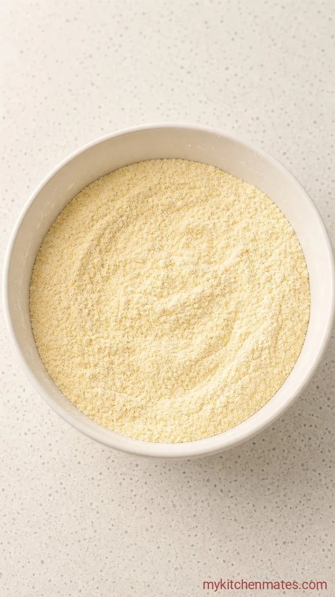Moist Buttermilk Cornbread Muffins Step 1: Whisk the Dry Ingredients