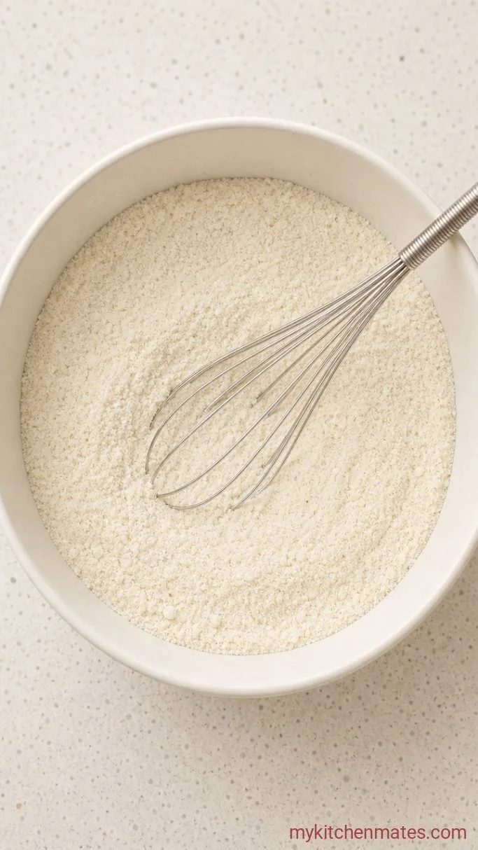 Moist Low Carb Banana Bread Step 1: Whisk the Dry Ingredients