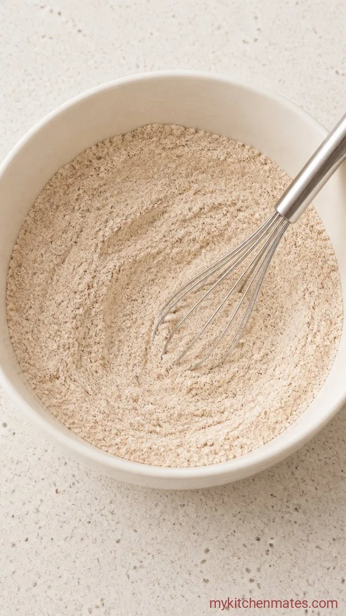 Soft and Chewy Gluten Free Molasses Cookies Step 1: Whisk the Dry Ingredients