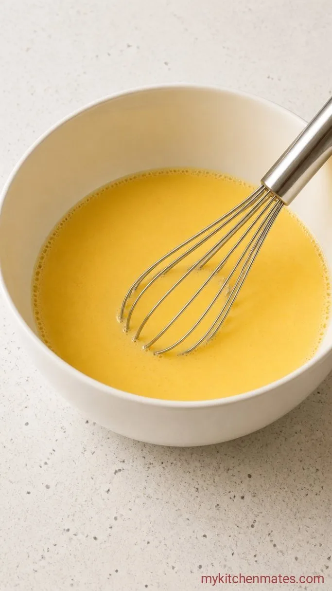 Step 1: Whisk the Egg Mixture