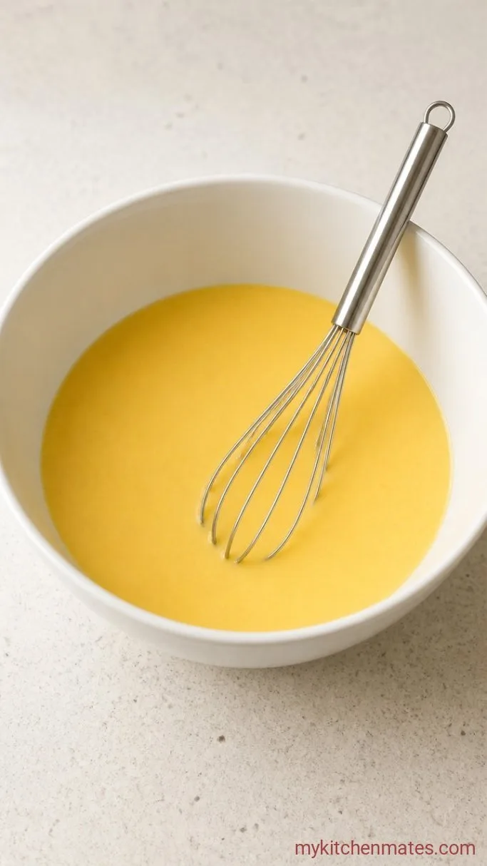 Sheet Pan Eggs: The Fastest Way to Make Breakfast Sandwiches Step 1: Whisk the Egg Mixture
